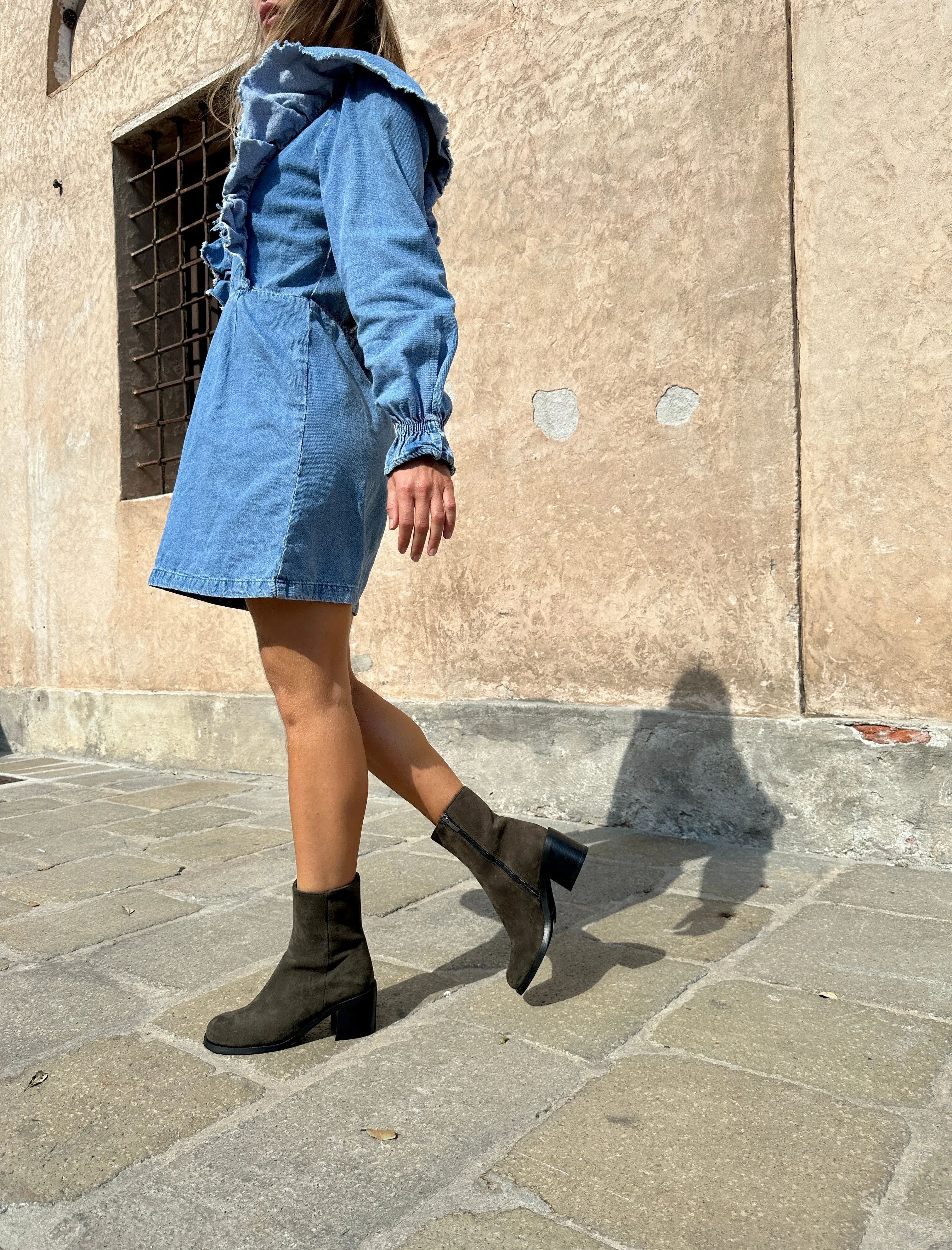 ALIA Suede vert