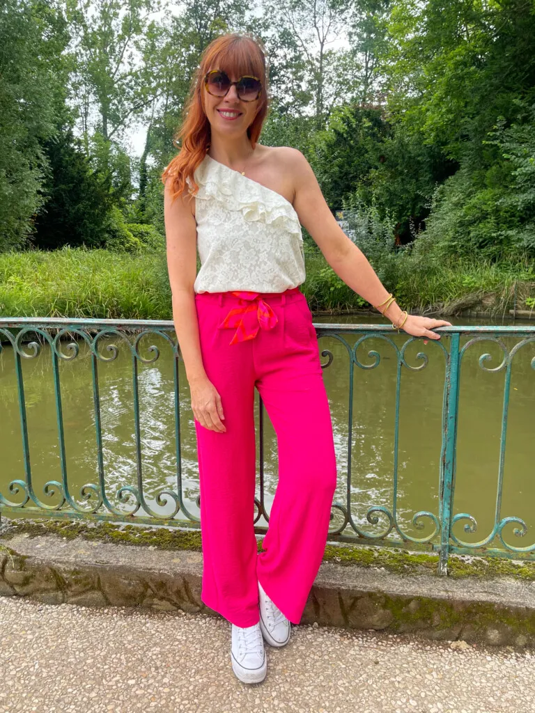 André top one shoulder