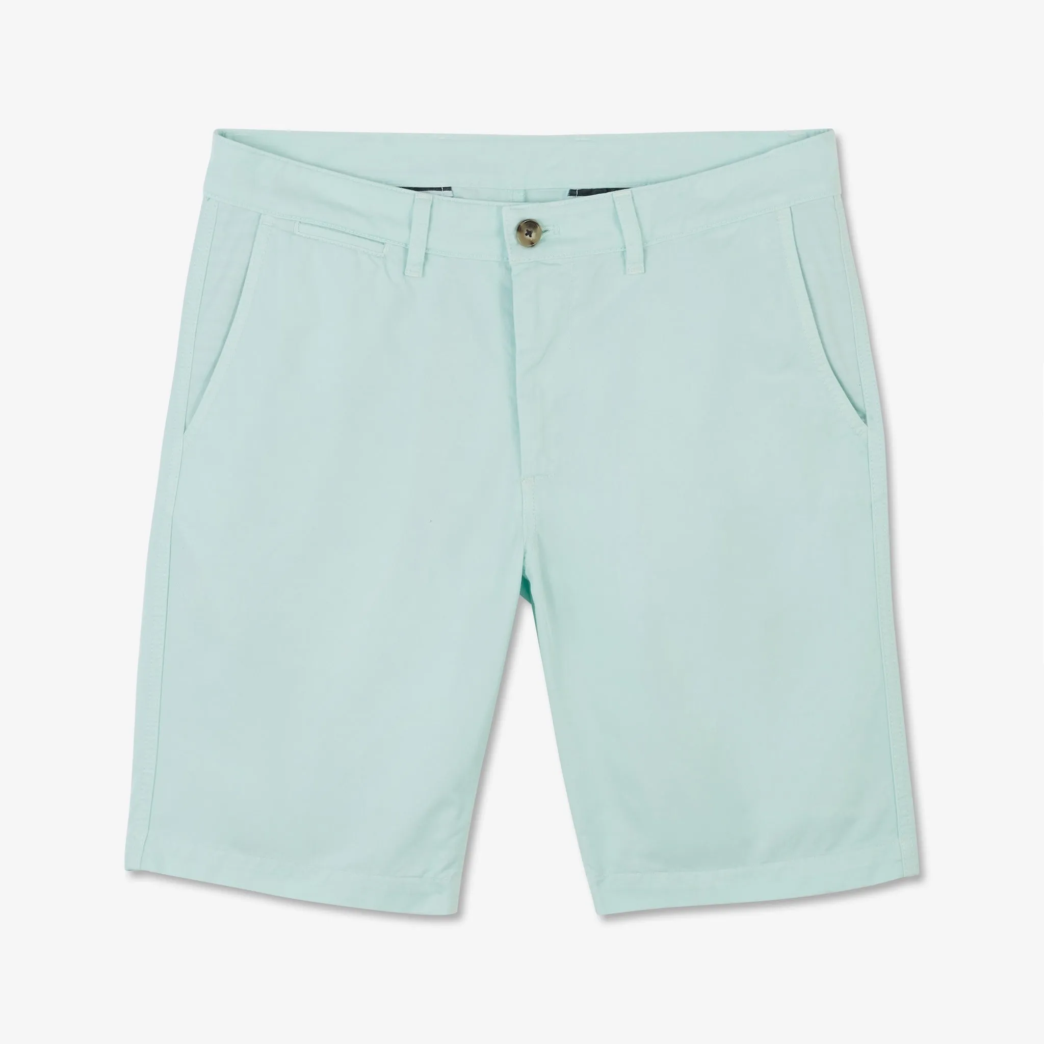 Bermuda chino turquoise clair