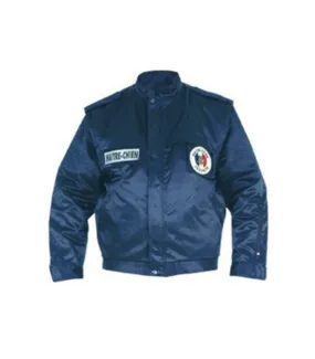 Blouson platinium action + flap brodé sécurité