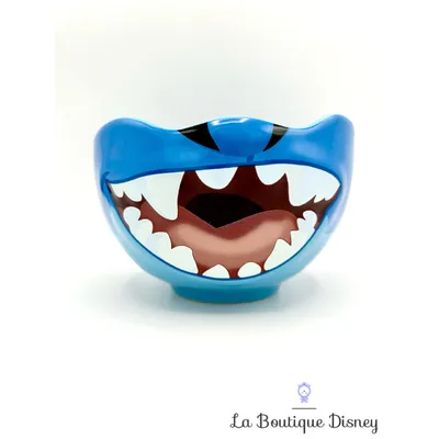 Bol Stitch sourire Disneyland Paris mug Disney Lilo et Stitch dents bleu