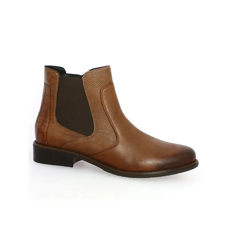 Boots Camel Remonte Femme Cassy