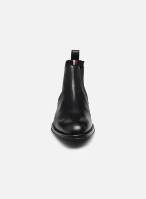 Bottines - CORE RWB HILFIGER LTH CHELSEA - Noir