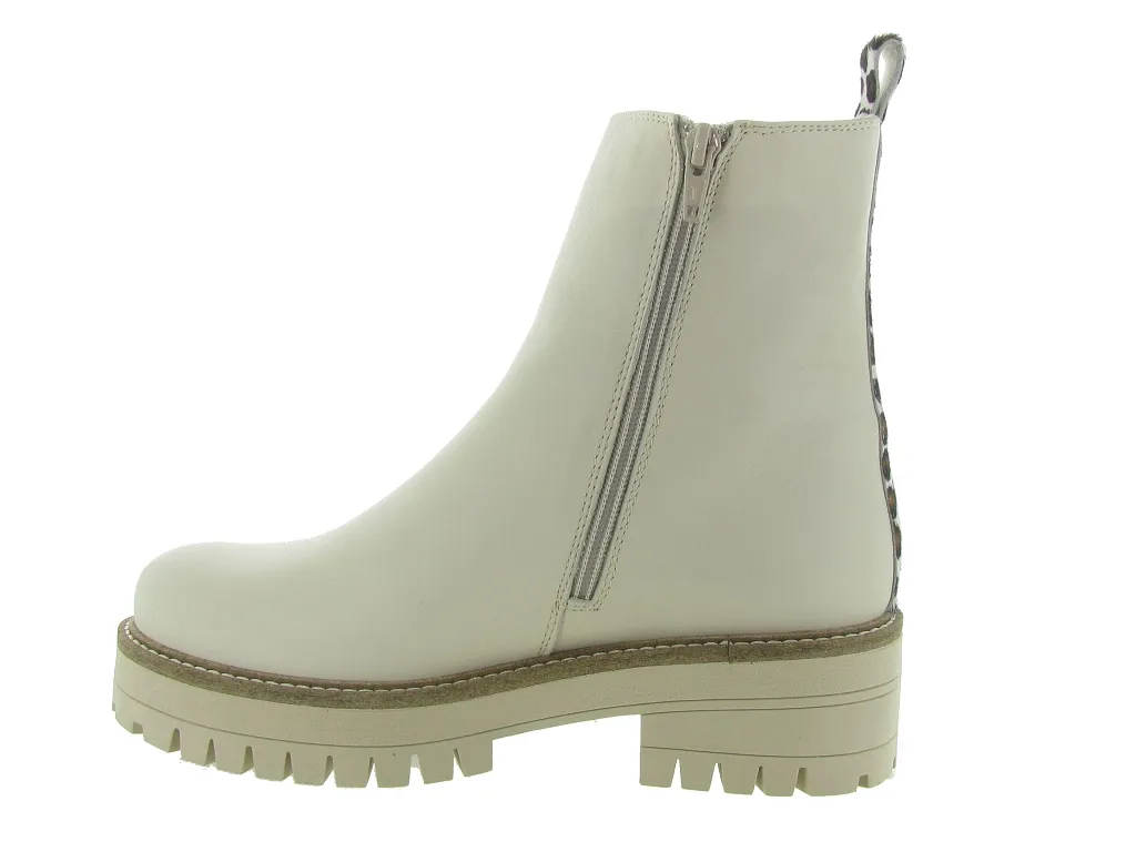 bottines et boots - Chelsea - femme - Cuir - Argent - Armando