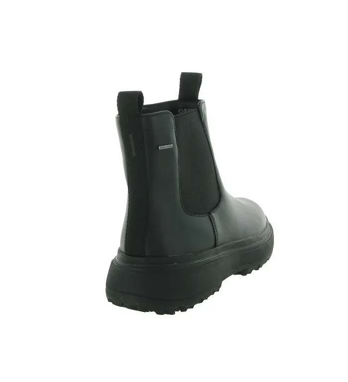 bottines et boots - Chelsea - femme - Cuir - Noir - Geox