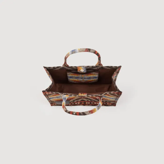 Cabas Kasbah à motifs