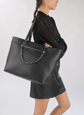 Cabas - SLATER LG TZ TOTE - Noir