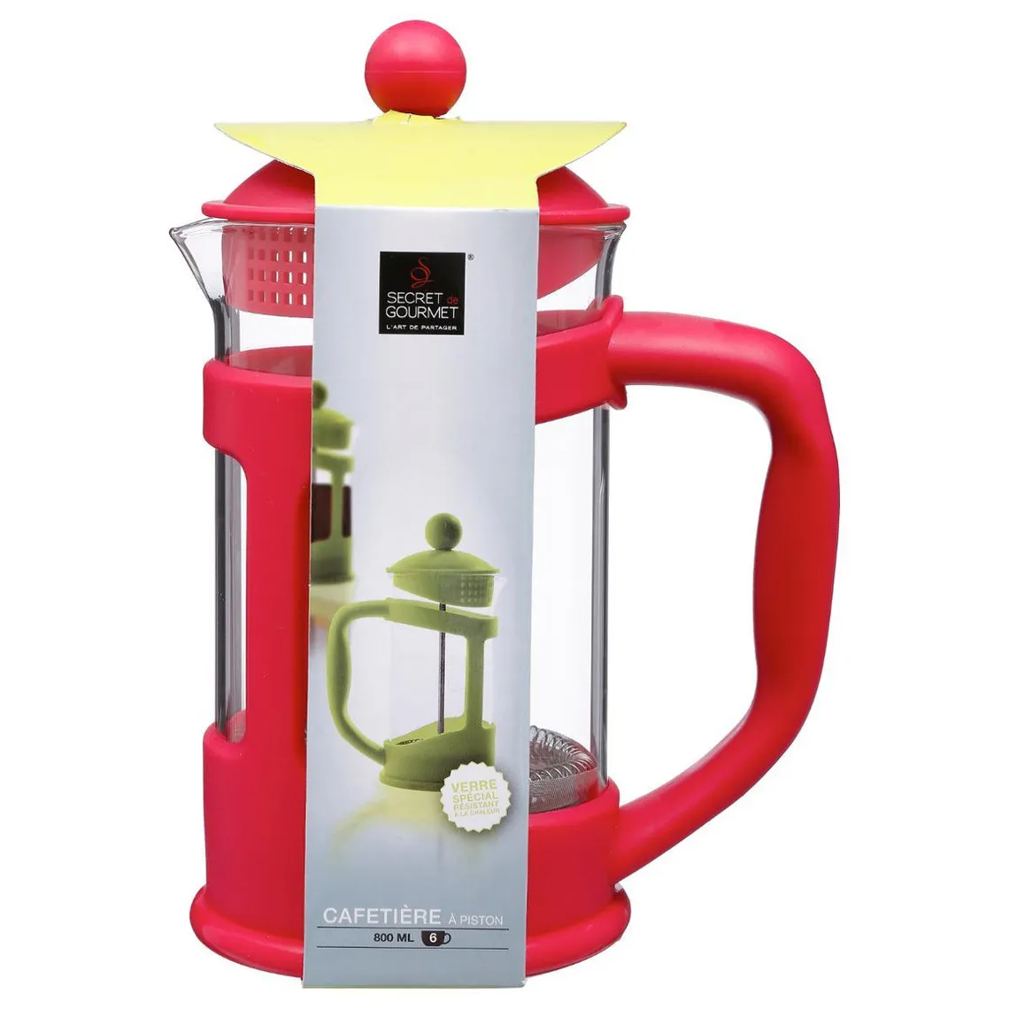 Cafetière piston colors 80CL turquoise | 3 Suisses