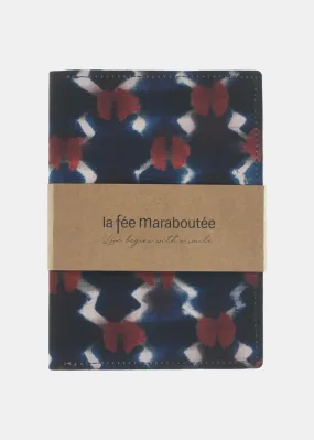 Carnet imprimé bleu marine