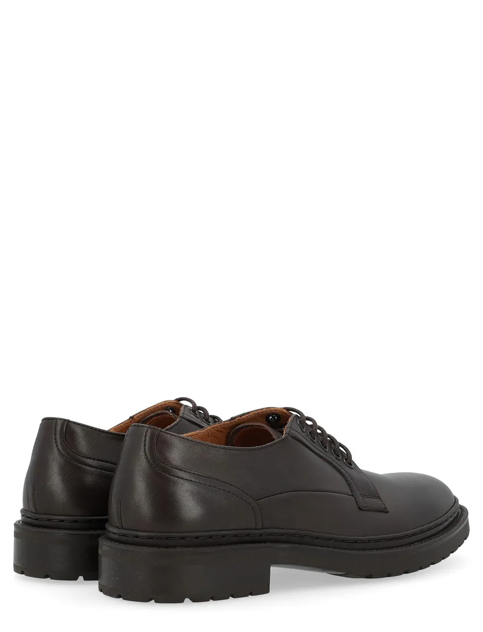 Chaussure à lacets Dondup Derby en cuir marron