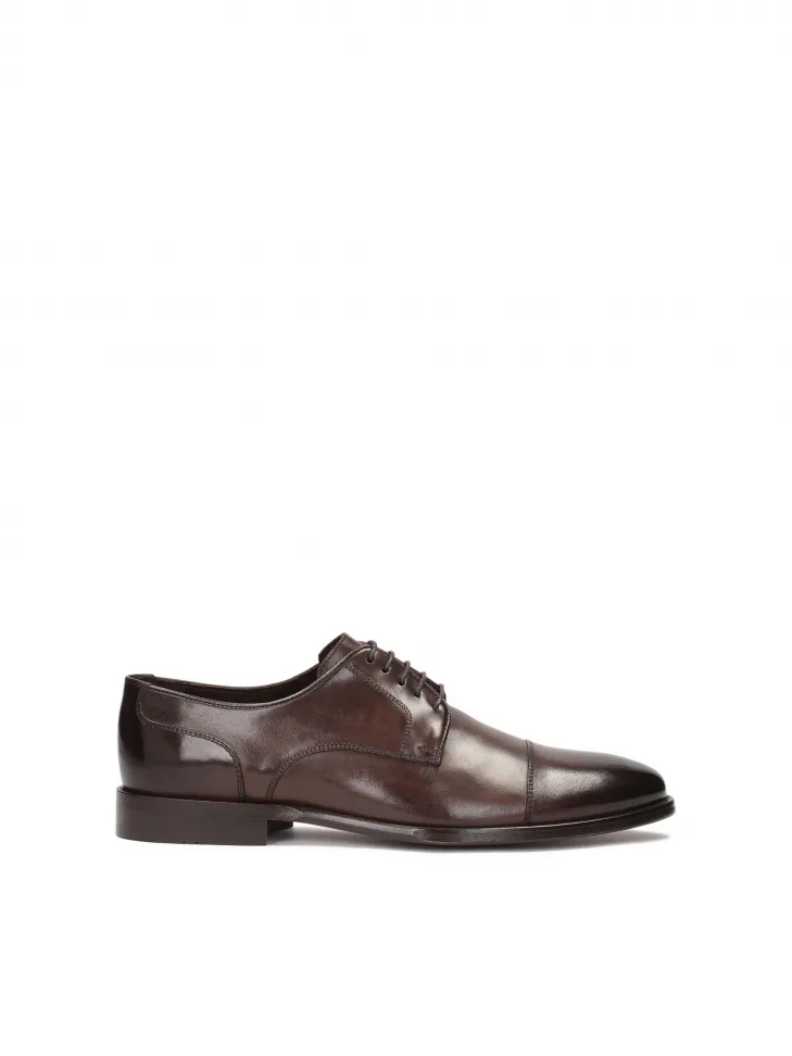 Chaussures derby formelles pour homme avec empeigne ouverte de la Collection Limitée