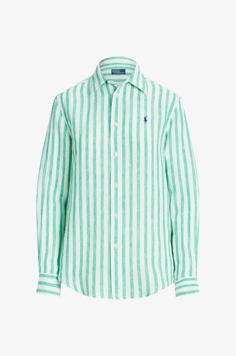 Chemise ample en lin rayé Pony
