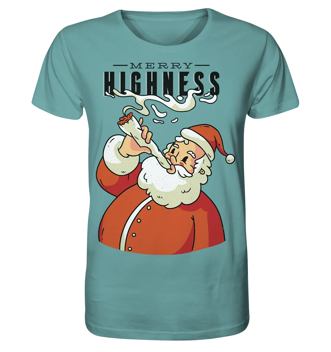 Chemise de Père Nol fumant de Nol