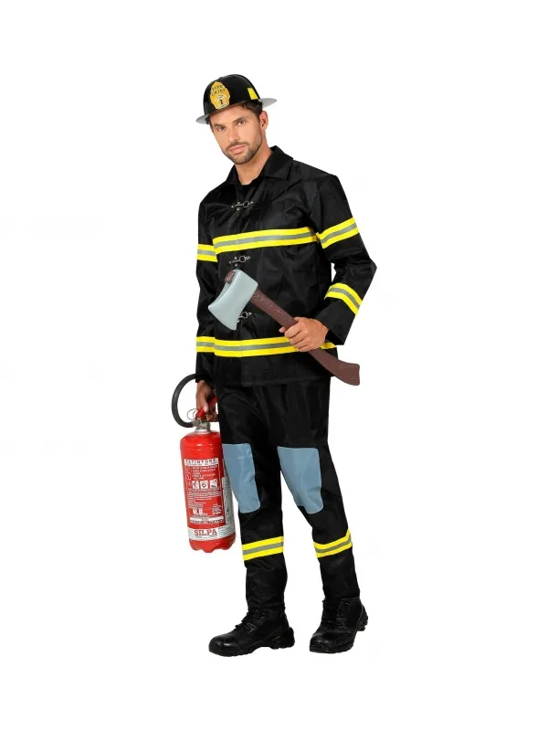 Déguisement Pompier Homme avec casque - du S au XXL