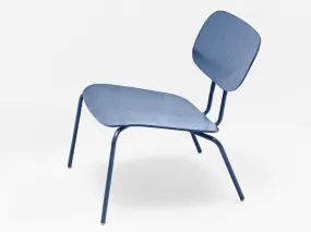 Fauteuil Lounge New School en contreplaqué - MDD