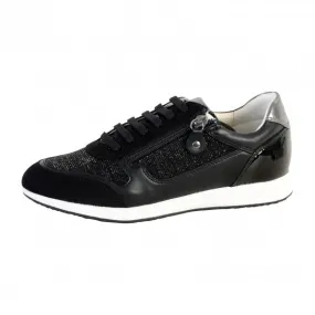 Geox Basket Geox D Avery A - GLIT.TEXT+SYNT.SUE