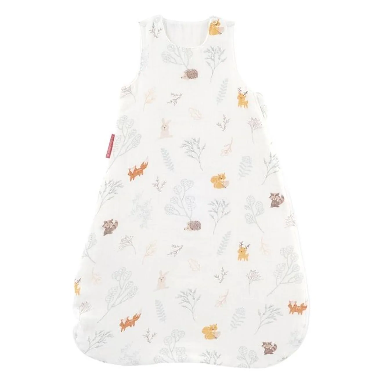 Gigoteuse été gaze de coton bio* Dream Forest beige - Little Crevette
