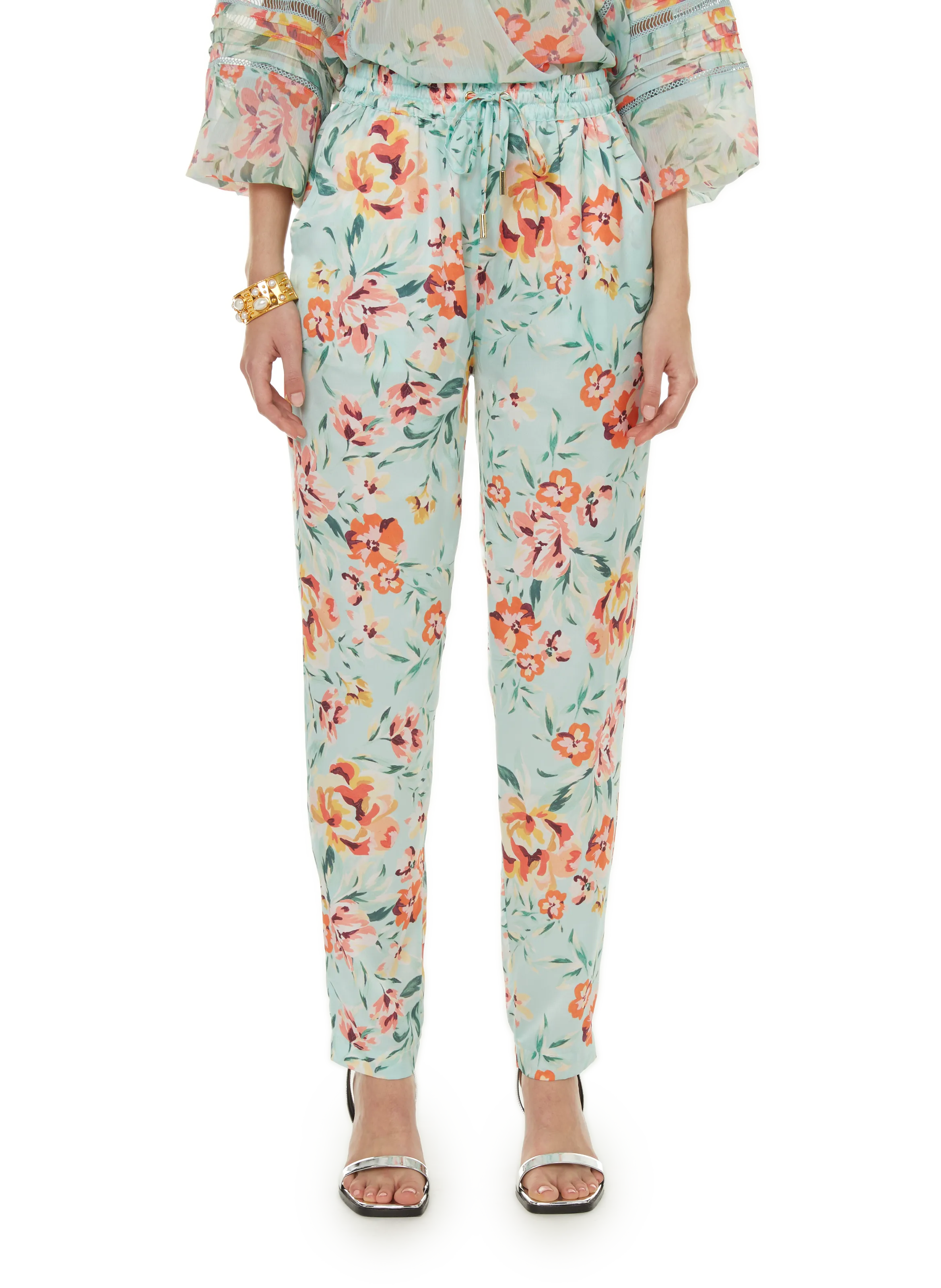 GUESS  Pantalon à motif Viola - Multicolore
