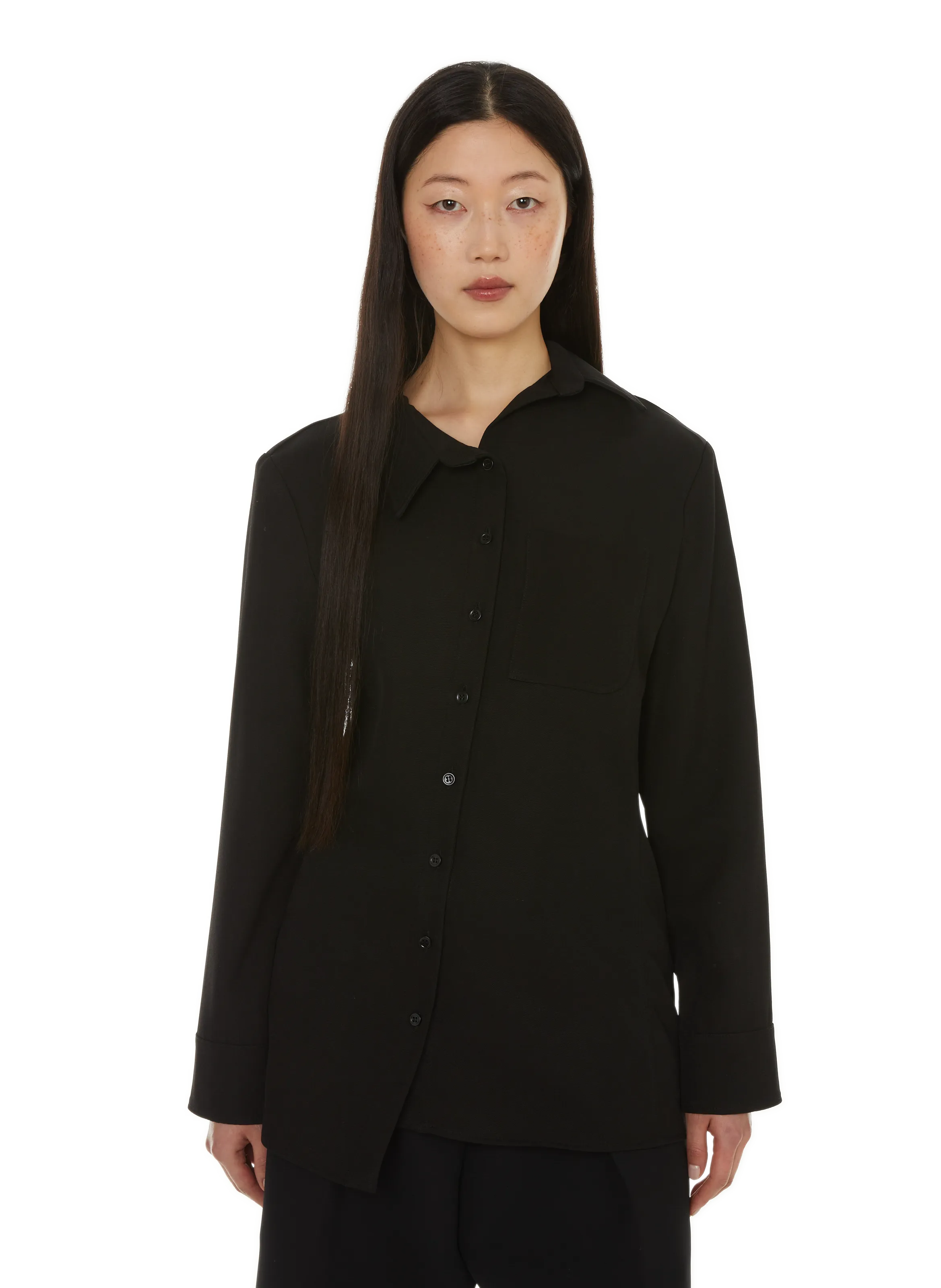 JACQUEMUS  La chemise Pablo - Noir