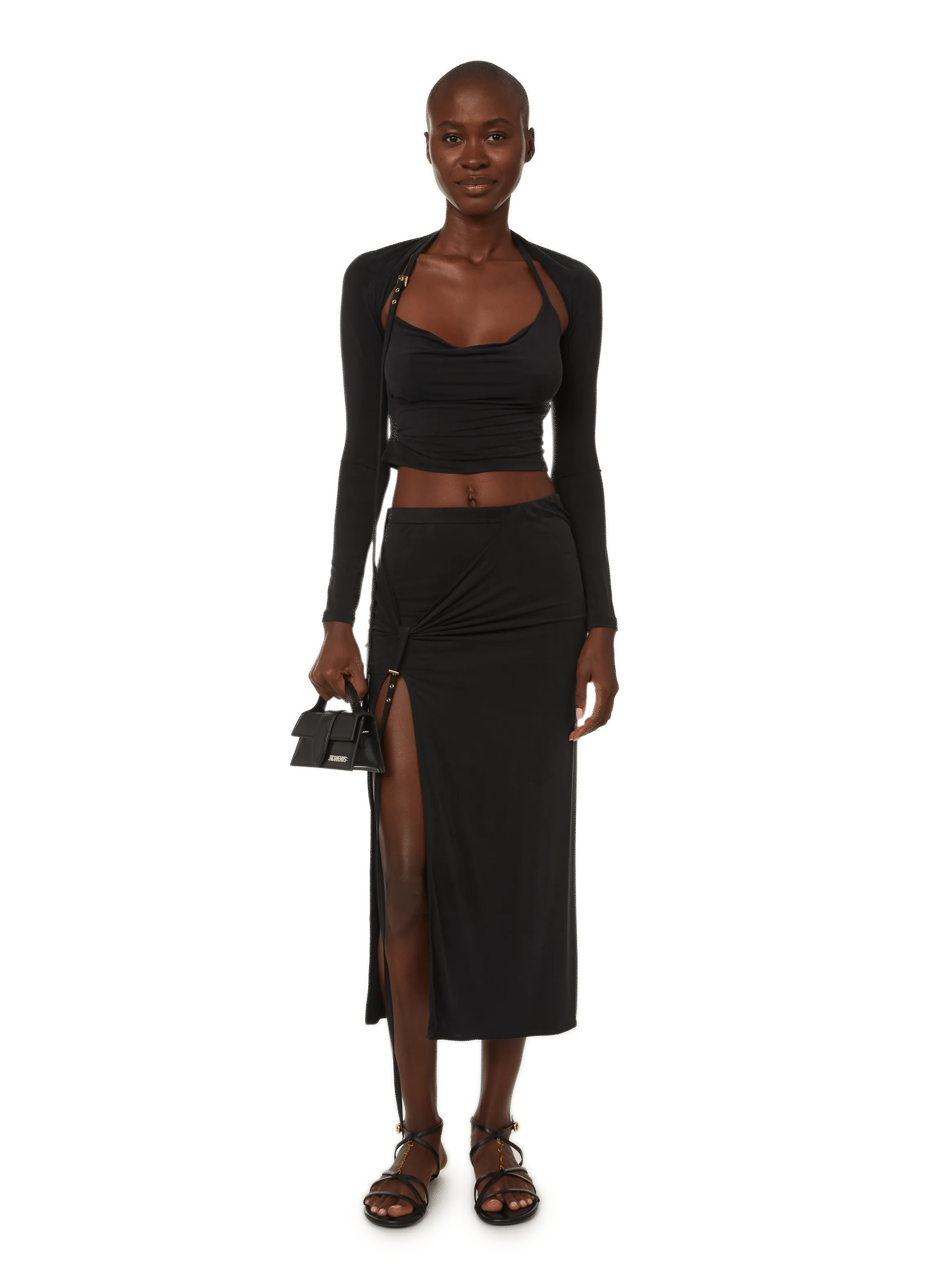 JACQUEMUS  Le Haut Peplo - Noir