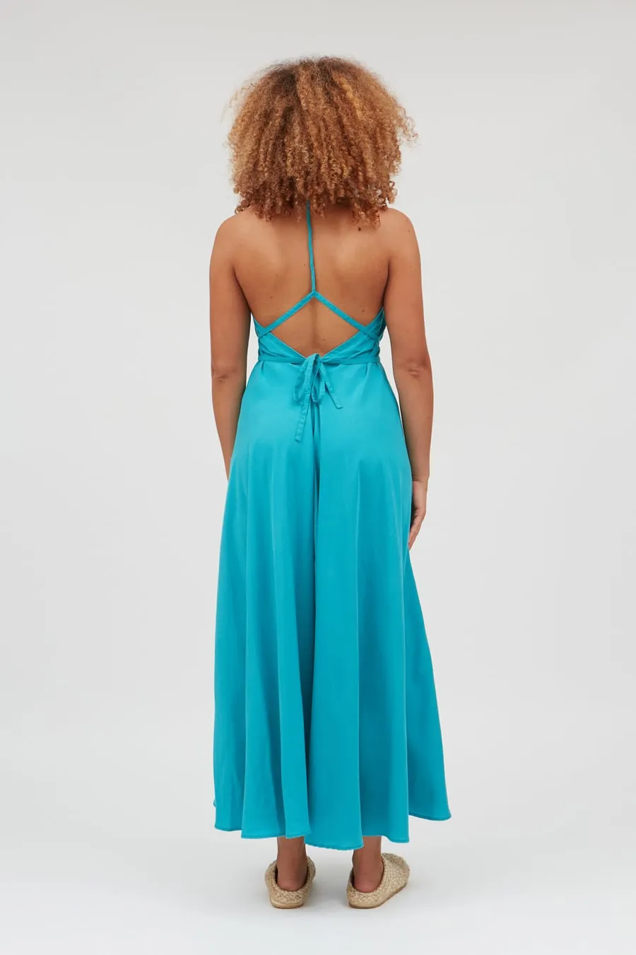Kleid Daphne Turquoise ⋆ Bella Green ⋆ Nachhaltige Mode