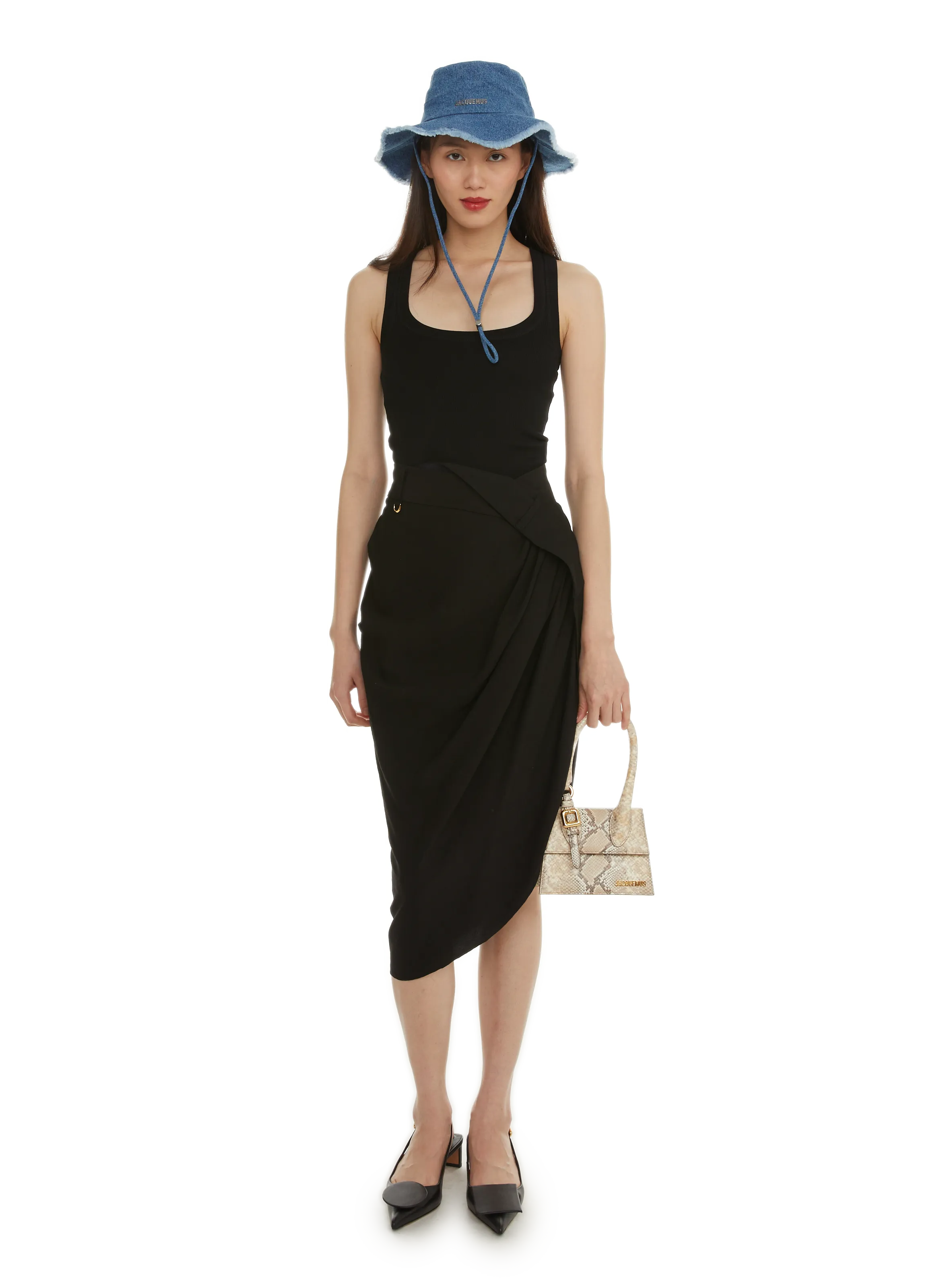 LE CHIQUITO MOYEN BOUCLE - JACQUEMUS pour FEMME | Printemps