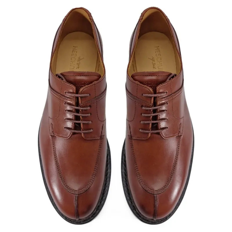 Le derby haut de gamme en cuir marrrin - Heschung - Scarpe Chaussures