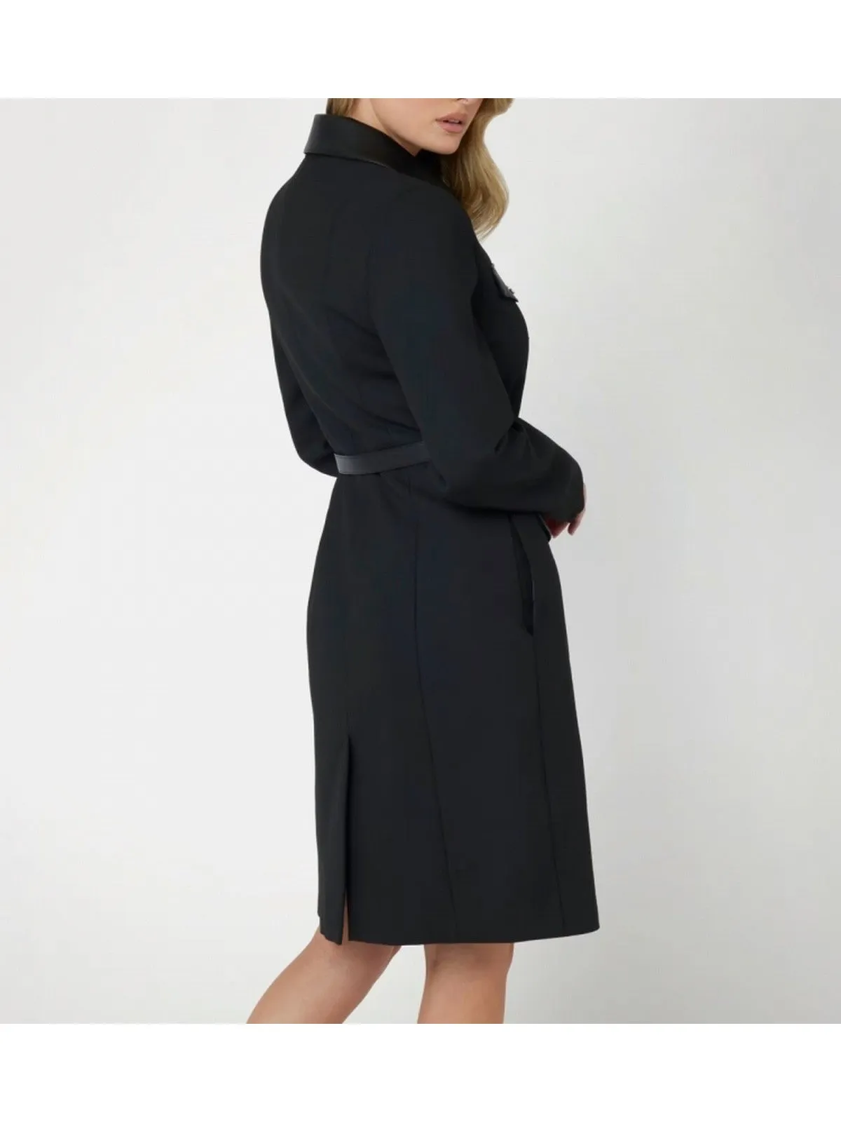 MARCIANO Manteau Femme Diletta Ceinturé Long 4YGL05 8827Z JBLK Noir