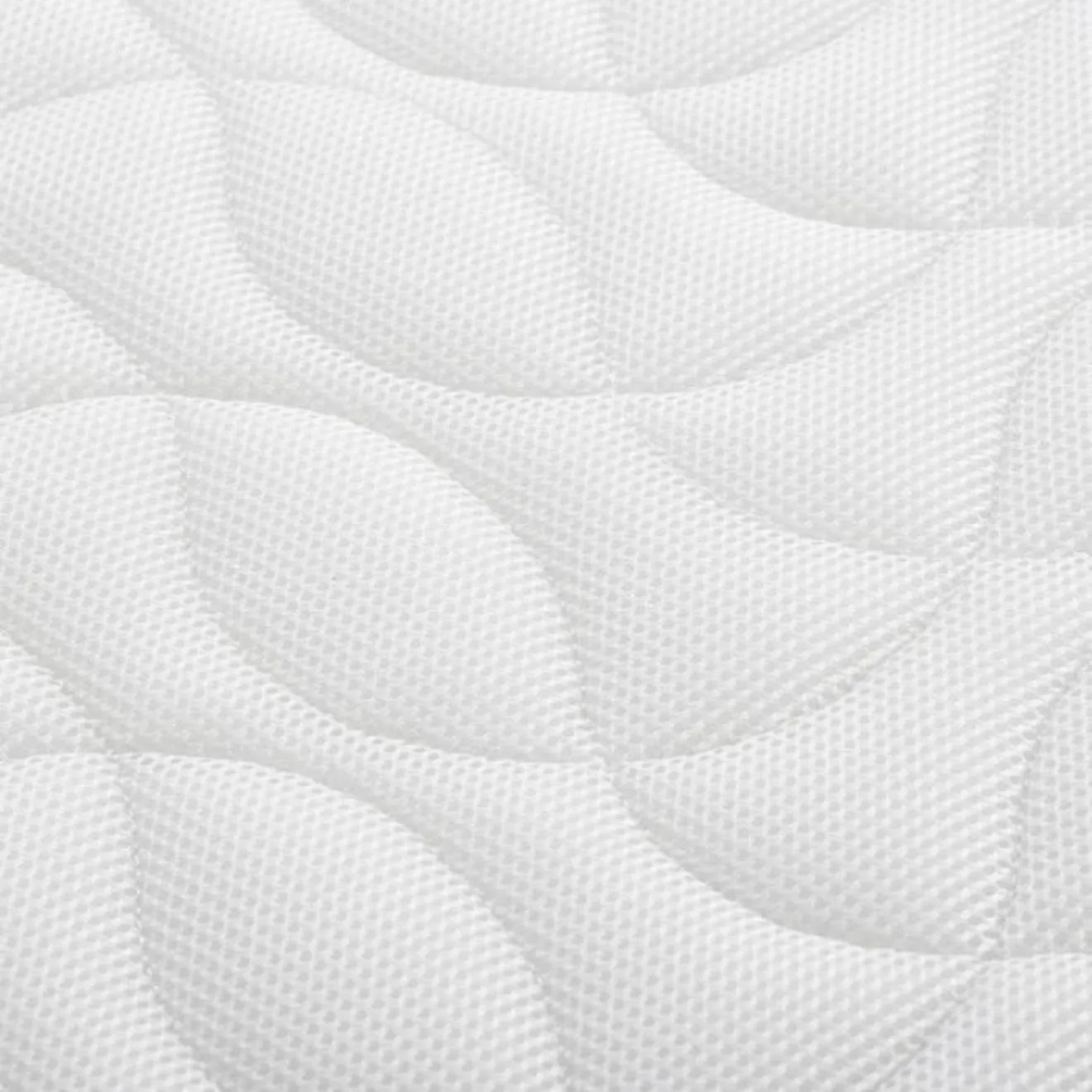 Matelas Bébé Confort+ 60x120cm - BABYSOM - Circulation Parfaite de l'air - Ultra Ventilé - Déhoussable blanc - Babysom