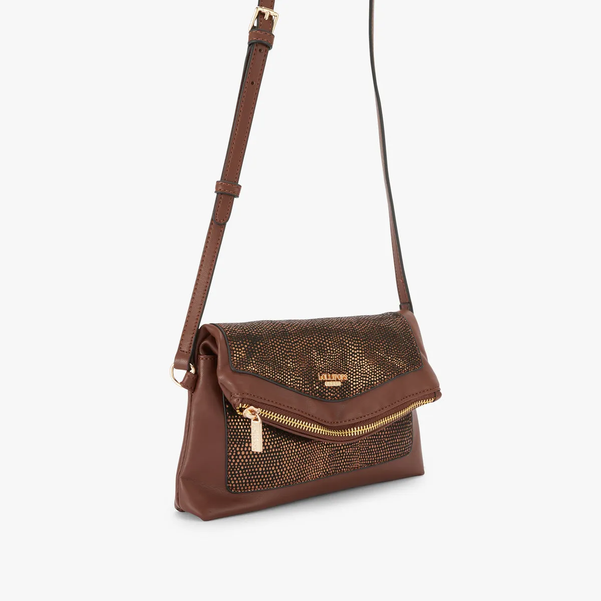 Petit sac porté épaule S camel Osches