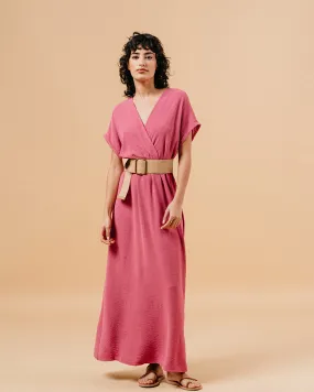 ROBE LONGUE FUCHSIA MAUD