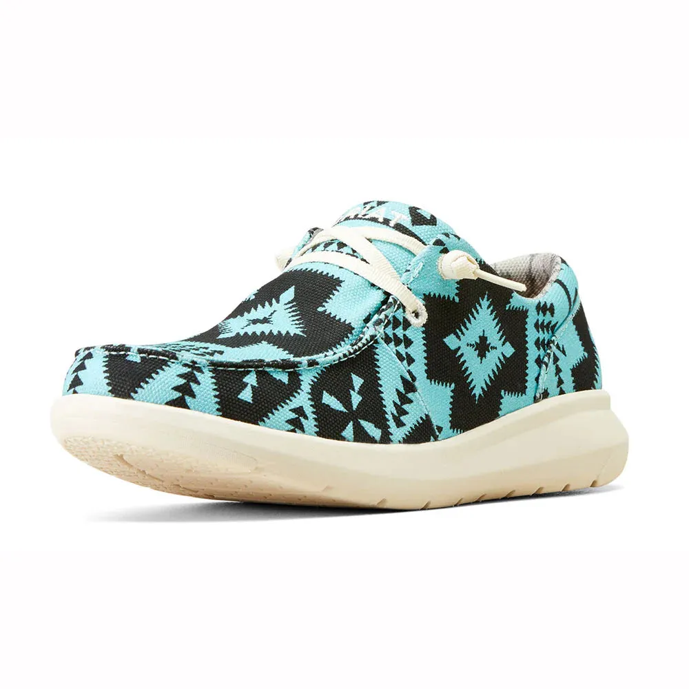 Souliers Hilo Turquoise Saddle Blanket