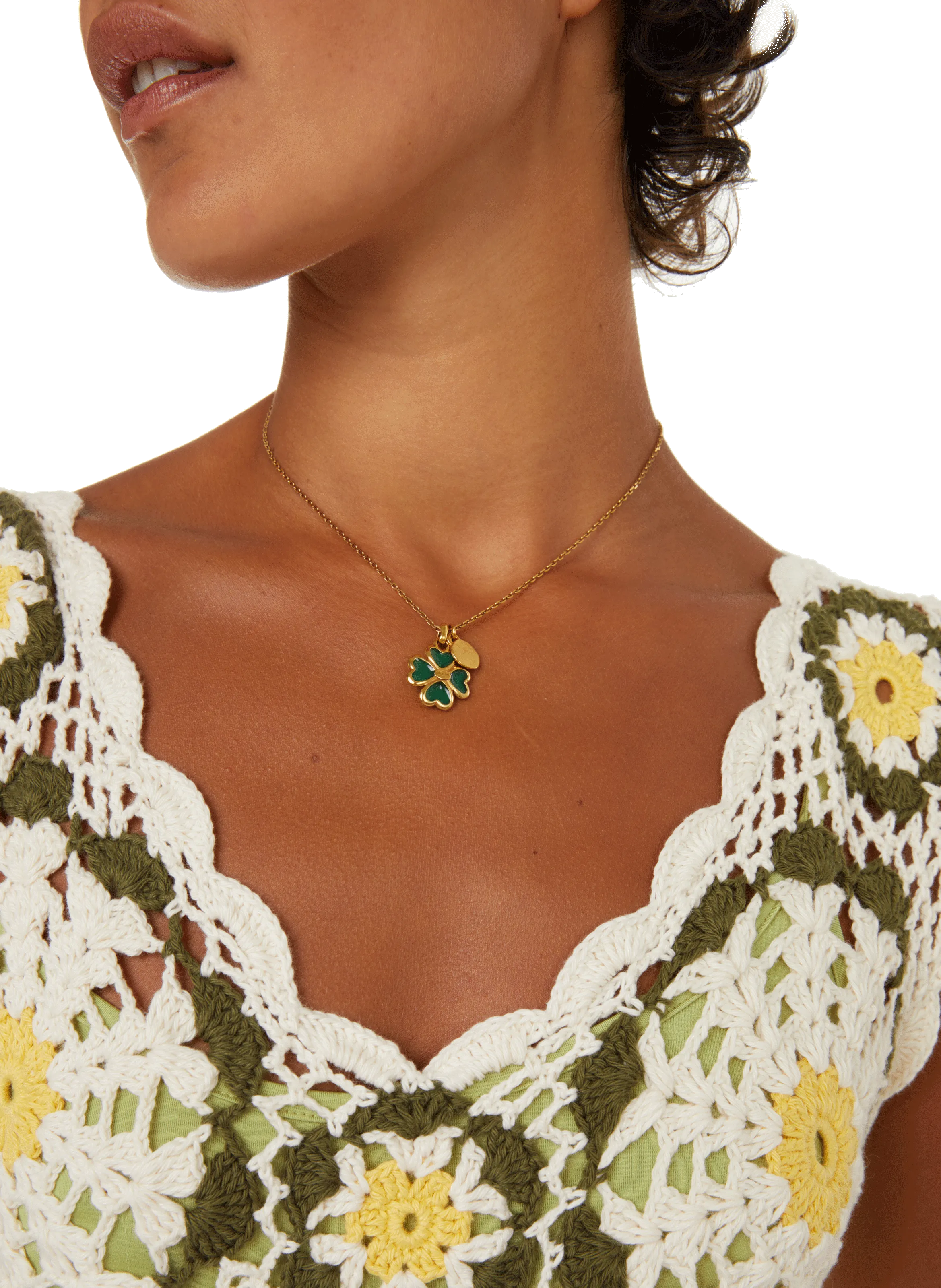 STELLA PARDO  Robe longue en crochet - Multicolore