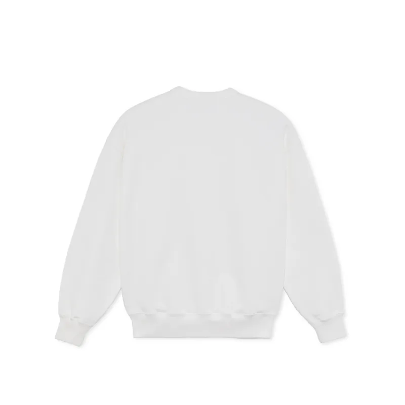 Sweat Polar Ed Patch Crew - Cloud White