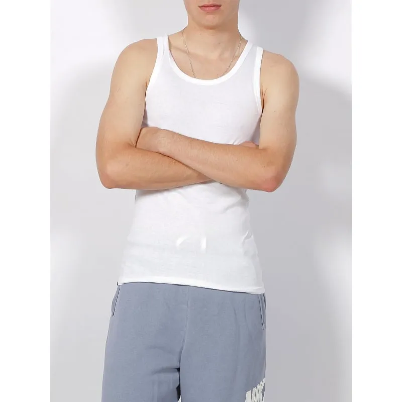 T-shirt bicolore n3 bleu marine homme - Le Coq Sportif | wimod