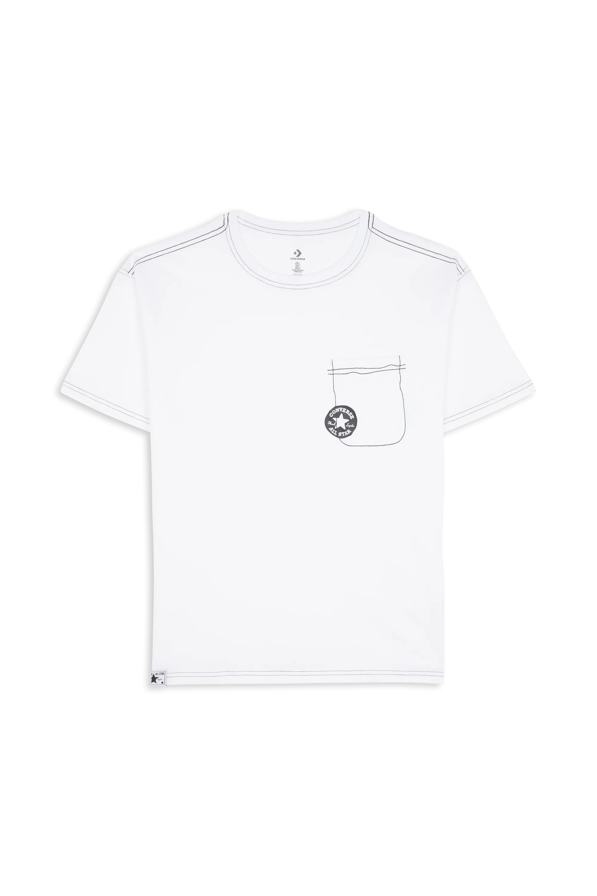 T-shirt Blanc Converse - Homme | Citadium