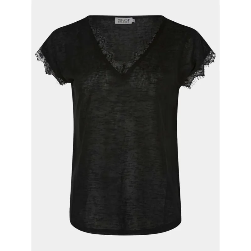 T-shirt cheryl jewel dos ouvert beige femme - Guess | wimod