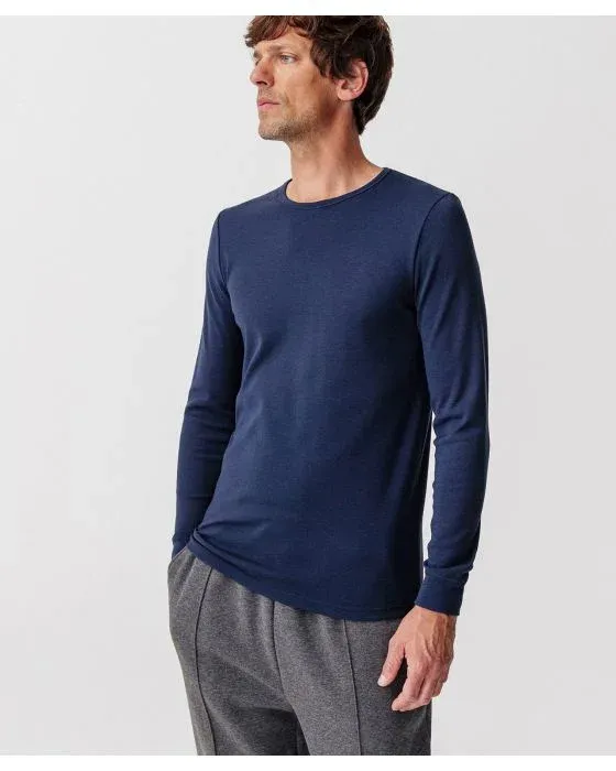 Tee-shirt DAMART Manches longues - Bleu marine - T.2XL - 12301